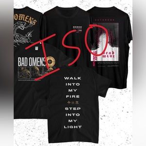 IN SEARCH OF ANY DETHRONE TEE SHIRT, MORE SPECIFICALLY EITHER ONE IN PICTURE